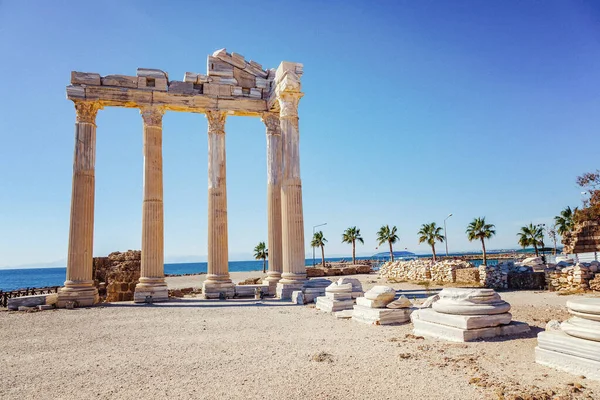 Side Antalya, Türkiye yakın Apollo Tapınağı kalıntıları