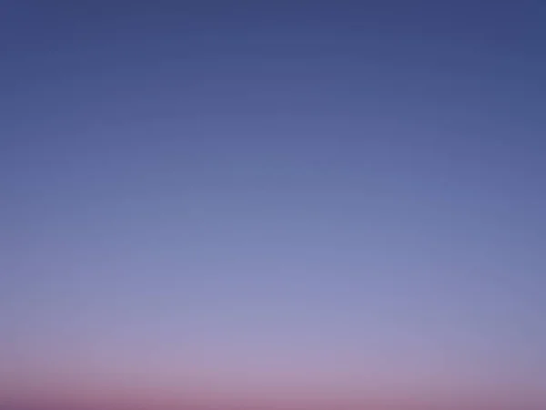 Panorama Evening Sky Blue White Orange Clouds — Stock Photo, Image