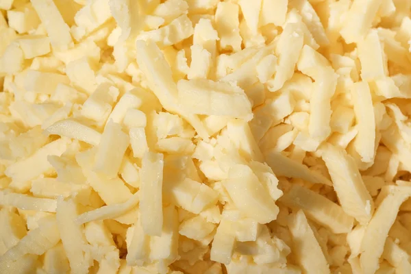 Closeup of grated cheese — Stock Photo, Image