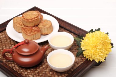 Çin Sonbahar Ortası fastival için Moon Kek