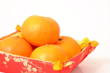 Portakal Çin yeni yılı için