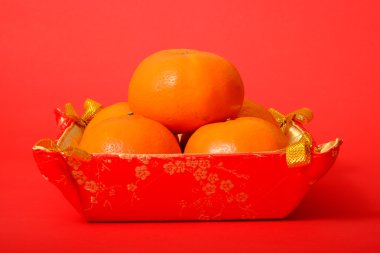 Portakal Çin yeni yılı için
