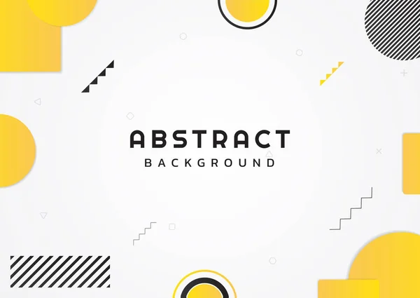 Абстрактний Фон Геометричної Форми Чорно Жовтого Дизайну Векторна Ілюстрація Векторна Графіка
