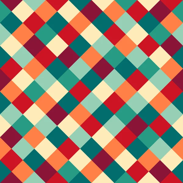 Rhombus kesintisiz renkli desen