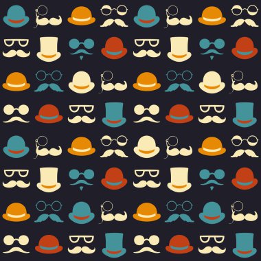 Şapka yüzleri ile Seamless Modeli