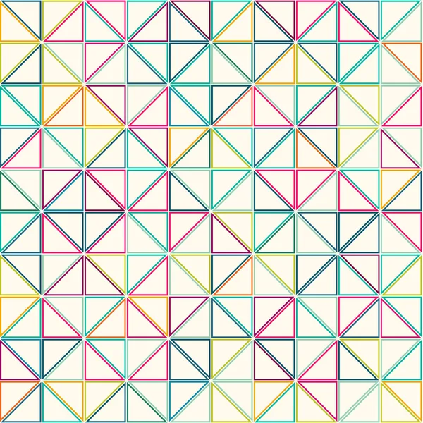 シームレスな幾何学模様 — ストックベクタ