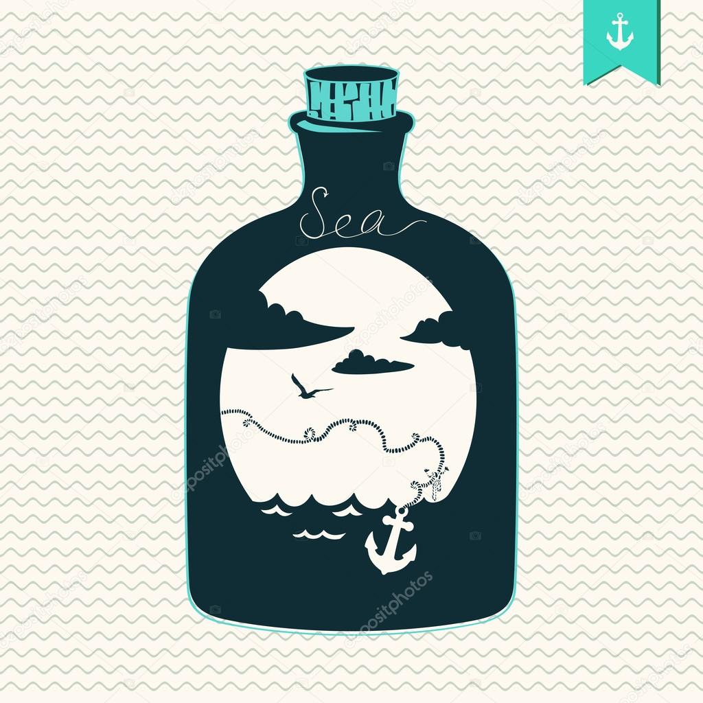 Anchor in a bottle