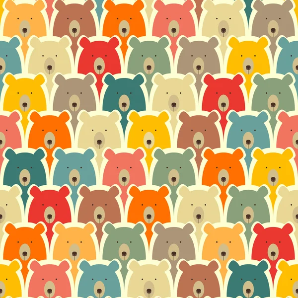 Modèle d'ours — Image vectorielle