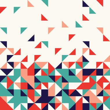 soyut üçgen arka plan