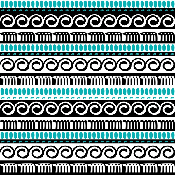 Seamless ethnic pattern — Stock Vector