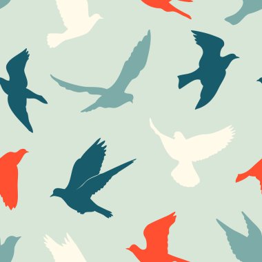 Uçan Kuş silhouettes