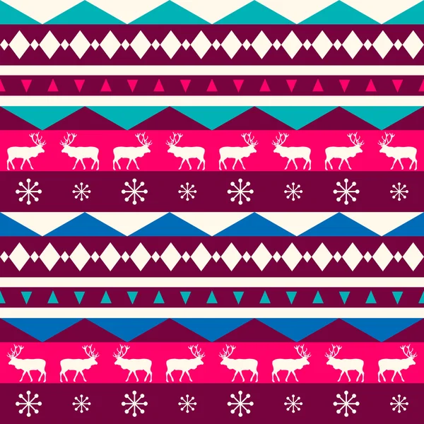 Seamless ethnic pattern — Stock Vector