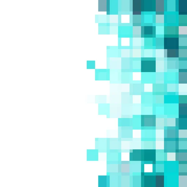 Modèle de mosaïque bleue — Image vectorielle