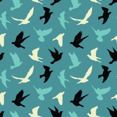 Uçan Kuş silhouettes