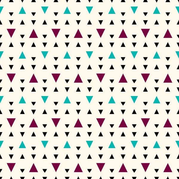 Trianglar seamless mönster — Stock vektor
