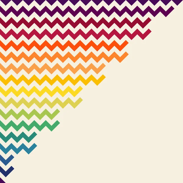 Rainbow chevron pozadí — Stockový vektor