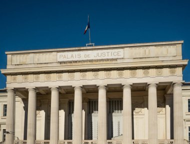 Palais de Justice (Adalet Divanı) Tur şehri, Loire Valley, Fransa 25.1.2021 Geleneksel Fransız tarzı