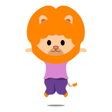 Günlük eğlence aktiviteleri. Komik karakter Vektör illüstrasyonu