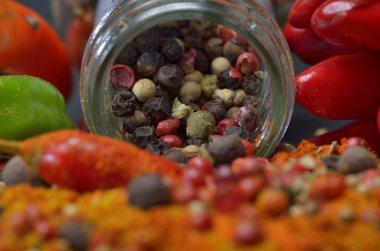 Baharat. Yemek ve mutfak malzemeleri.