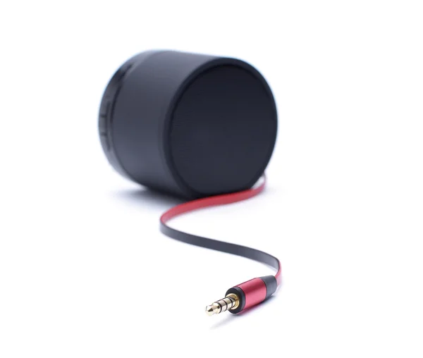 Altavoz con conector jack — Foto de Stock