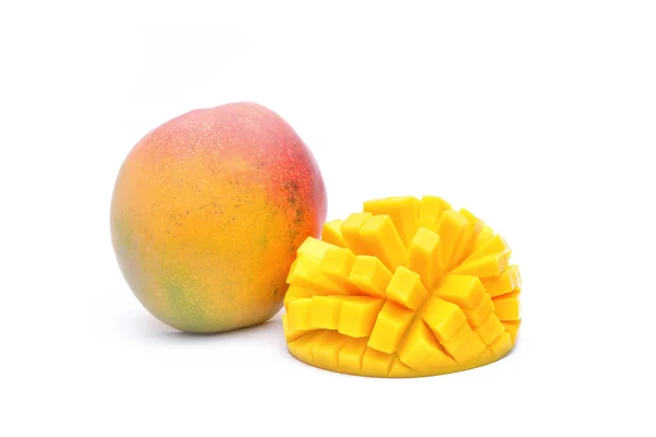 Mango fruit isolated on white background — Stock Photo, Image