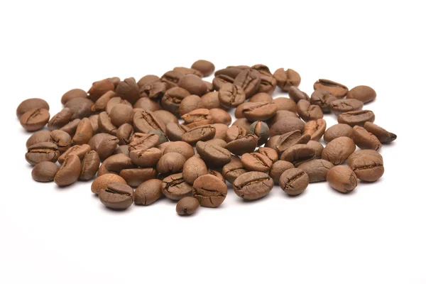 Coffee beans on white background — Stock Photo, Image