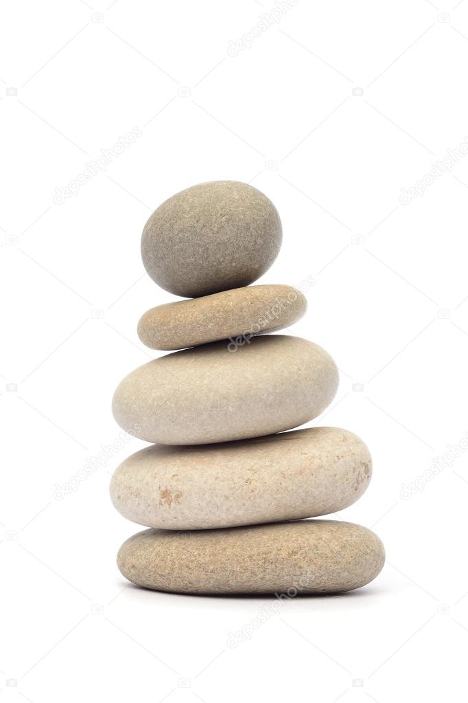 Stones in balanced pile