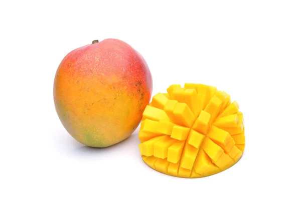 Mango fruit on white background — Stock Photo, Image