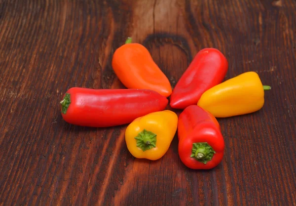 Pimentos coloridos — Fotografia de Stock