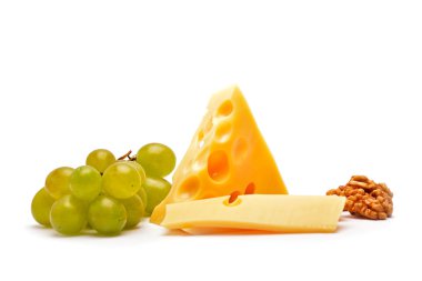 beyaz zemin üzerine peynir türleri