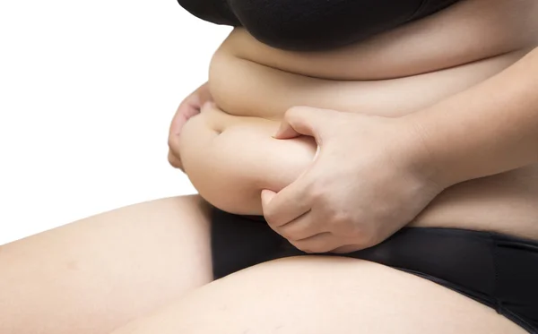 The Woman in Underwear Shakes Belly Fat. Closeup., People Stock Footage ft.  abdomen & body - Envato Elements