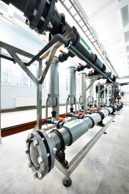 Ters osmoz endüstriyel şehir su arıtma istasyonu için pompa istasyonu