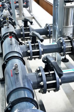 Ters osmoz endüstriyel şehir su arıtma istasyonu için pompa istasyonu