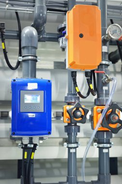 Endüstriyel su arıtma kazan dairesinde su kalitesi kontrolü