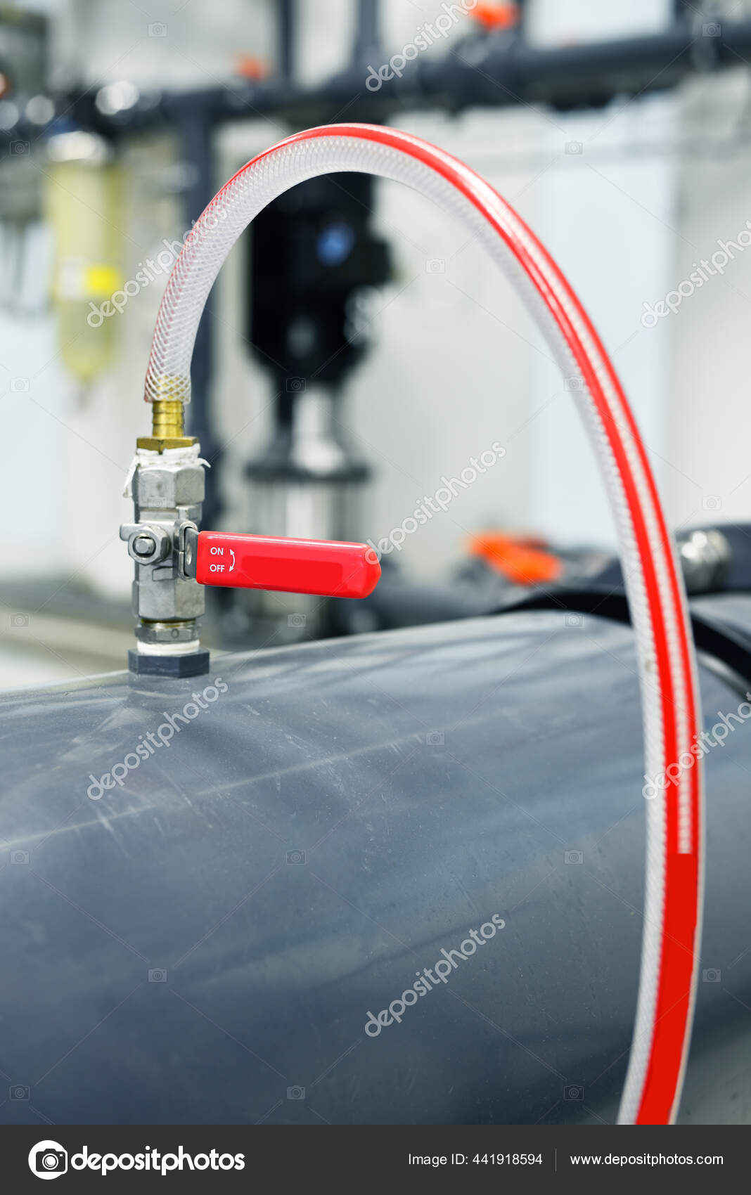 Set Water Quality Control Industrial Water Treatment Boiler Room Stock