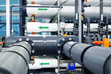 Ozmoz endüstriyel su arıtma istasyonunu tersine çevir