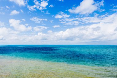 Fransa 'nın başkenti Cap Gris Nez' de kıyı manzarası