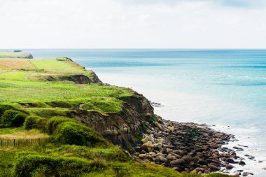 Fransa 'nın başkenti Cap Gris Nez' de kıyı manzarası