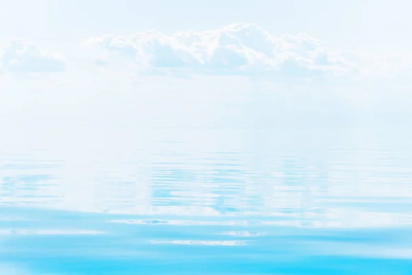 Vista Mozzafiato Sul Mar Mediterraneo Una Chiara Giornata Sole Spagna — Foto Stock