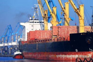 Kargo terminali Riga kargo gemisiyle