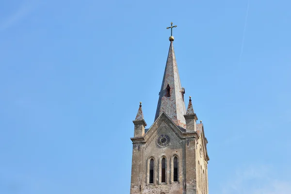 Stå hög av en gotisk katedral — Stockfoto