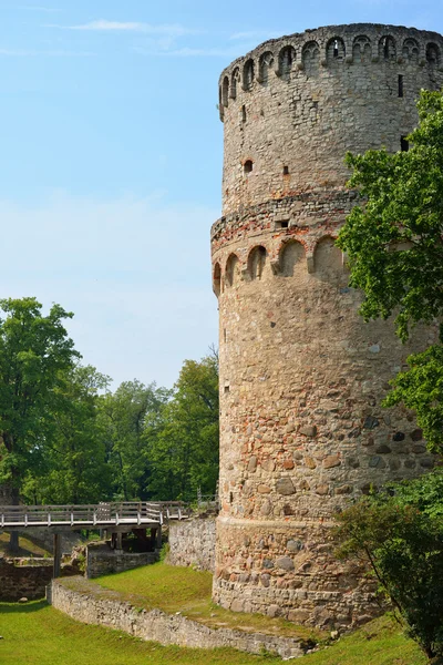 Castillo medieval de Cesis — Foto de Stock