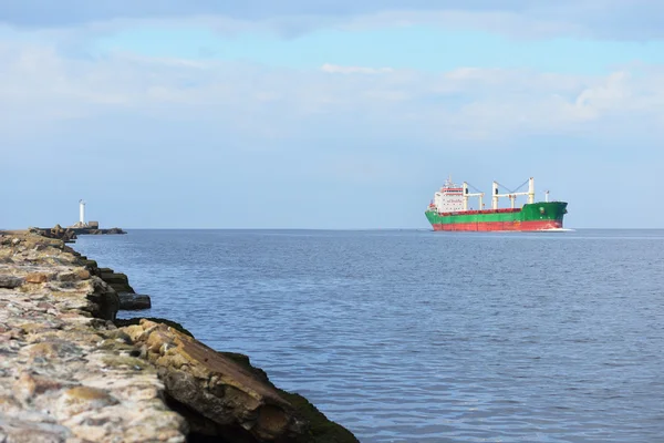 Grande navio de carga — Fotografia de Stock