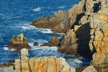Cape Pointe de kalem-hir, uçurumlar