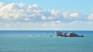 Cape Pointe de kalem-hir, uçurumlar
