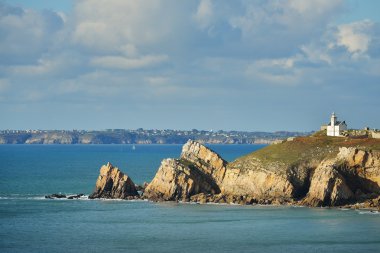 Cape Pointe de kalem-hir, uçurumlar