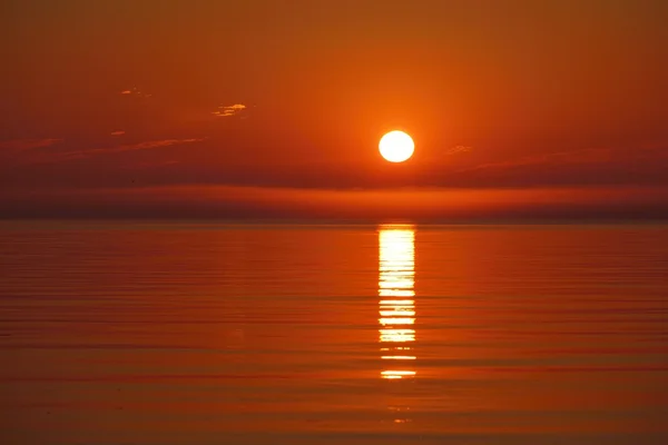 Baltic sea at the sunset — Stock Photo, Image