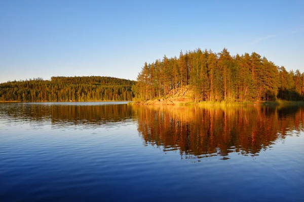 Saimaa lake in Finland — Stockfoto