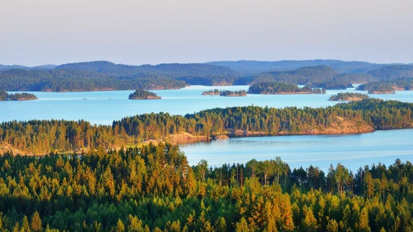 Landscape of Saimaa lake — Stock Photo, Image