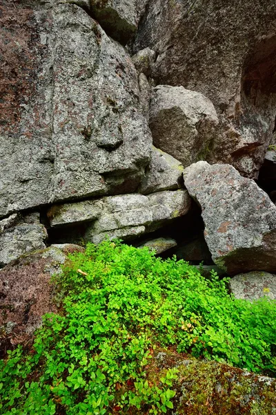 Granito rochas na Finlândia — Fotografia de Stock